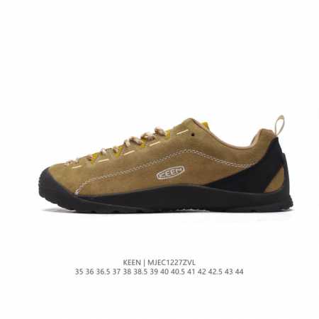 真标 美国人气户外品牌-科恩keen Jasper Rocks Sp贾斯珀都市系列复古低帮系带户外风露营徒步登山运动训练鞋 。原楦型开发纸版，采用固色翻毛皮鞋面 - 点击图像关闭