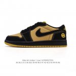 耐克 乔丹Air Jordan 1 Low Aj1 乔1 乔丹1代Aj1 低帮复古文化休闲运动篮球鞋 从1985 年面世的元年款汲取设计灵感 采用简洁大方的经典