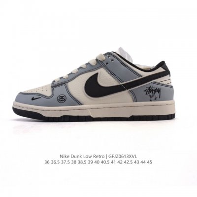 公司级 耐克 Nike Dunk Low Retro 运动鞋复古板鞋 路易威登联名，作为 80 年代经典篮球鞋款，起初专为硬木球场打造，后来成为席卷街头的时尚标