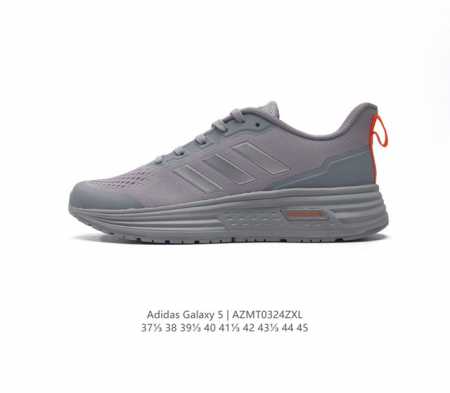 Adidas阿迪达斯 Galaxy 5 Shoes跑步运动鞋 挑战里程畅跑网面跑步运动鞋 无论你跑一公里 两公里,还是五公里,这款adidas跑步鞋力求令你在奔 - 点击图像关闭