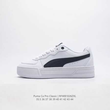 Puma Slipstream Lo Laces 彪马2023 秋冬新款 复古时尚厚底增高耐磨情侣休闲板鞋 码数：35.5 44 编码：Rfwb1026 - 点击图像关闭