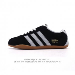 新品 阿迪达斯 Adidas Originals Tokyo 经典舒适 防滑耐磨 低帮 板鞋 男女同款 蓝色一双封神｜复古薄底鞋美到犯规啦薄底鞋是今年的流行趋势