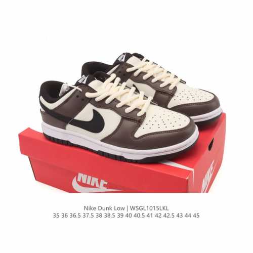真标 耐克 Nike Sb Dunk Low Pro 男女同款运动鞋复古板鞋。采用柔软皮革鞋面，经久耐穿，塑就如元年款 Dunk 般的复古质感。鞋头透气孔，搭配