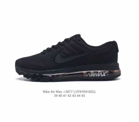 Nike 耐克 Air Max 2017 男士跑鞋全掌气垫缓震休闲运动跑步鞋。Nikeair Max2017是nike Air Max系列的2017年旗舰款跑鞋 - 点击图像关闭