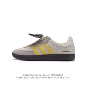 阿迪达斯 Adidas Wb Sambanubuck 三叶草 经典复古运动板鞋 性价比天花板 先行尝鲜版。桑巴纪念日系列德训鞋。Adidas 近70年的经典sa