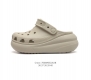 Crocs 沙滩洞洞鞋 女休闲厚底增高凉拖鞋 卡骆驰杨幂同款 厚底增高凸显大长腿沙滩鞋 选择尺码时 建议选大一码 脚感更舒适 这款没有鞋盒 类型 女鞋 尺码 3