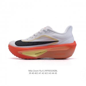 公司级 Nike耐克Zoom Fly 6 马拉松碳板米黑跑步鞋男鞋Fn8455-001春新款Zoom Fly 6 Prm缓震轻便跑步鞋。这款鞋在继承了 Nike