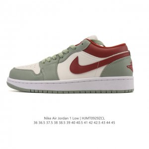 耐克 乔丹Air Jordan 1 Low Aj1 乔1 乔丹1代Aj1 低帮复古文化休闲运动篮球鞋。该鞋款从 1985 年元年款汲取设计灵感，焕新演绎简约经典
