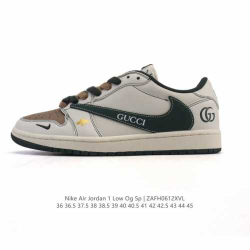 公司级 真标 耐克 Nike Air Jordan 1 Low Og Sp Military Blue Aj1乔1倒勾 2025年新款 蛇年新款 低帮篮球鞋 A
