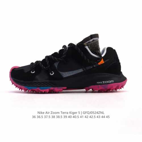 公司级 Nike Air Zoom Terra Kiger 5 耐克 登月5代 针织透气面 解构绑带 双鞋带 避震休闲运动跑步鞋 全新Nike Air Zoom