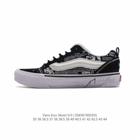 万斯 Vans Knu-Skool Vr3 Lx 面包鞋 豹纹帆布鞋面。坎普尔 茱利安系列低帮复古硫化休闲运动板鞋“肥胖版大logo”要说整个年最为热门的鞋型之 - 点击图像关闭