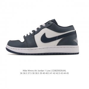 耐克 乔丹Air Jordan 1 Low Aj1 乔1 乔丹1代Aj1 低帮复古文化休闲运动篮球鞋。该鞋款从 1985 年元年款汲取设计灵感，焕新演绎简约经典