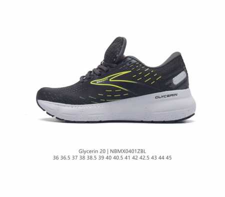 Brooks布鲁克斯 Glycerin 甘油20运动鞋 缓震慢跑鞋 老爹鞋 注入氮气之后的超凡缓震体验 穿过布鲁克斯的伙伴都知道 布鲁克斯的鞋面已经记不清多少年 - 点击图像关闭