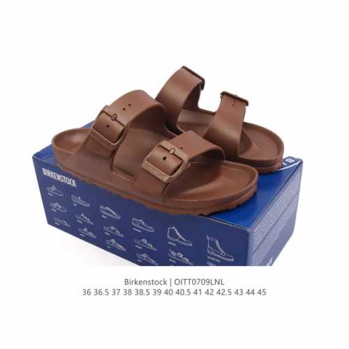 德国百年知名鞋履品牌 博肯Birkenstock 勃肯拖鞋系列凉拖鞋休闲沙滩凉鞋 Birkenstock勃肯德国进口男女款牛皮绒面革软底Arizona双扣拖鞋。