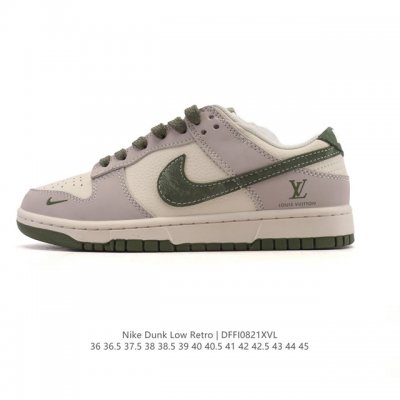 公司级 真标 耐克 Nike Sb Dunk Low Pro 男女款运动鞋复古板鞋。采用柔软皮革鞋面，经久耐穿，塑就如元年款 Dunk 般的复古质感。鞋头透气孔