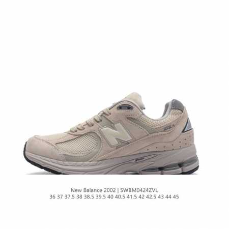 新百伦 New Balance 2002R 跑鞋 男女运动鞋厚底老爹鞋。沿袭了面世之初的经典科技，以 Encap 中底配以升级版 N-Ergy 缓震物料。鞋面则 - 点击图像关闭