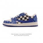 公司级 真标 耐克 Nike Air Jordan 1 Low Og Sp Military Blue Aj1乔1倒勾 2025年新款 蛇年新款 低帮篮球鞋 路