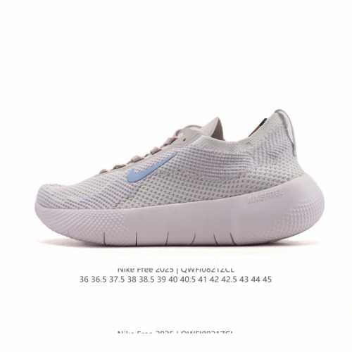 新品 耐克 Nike Free 2025 男女子跑步训练鞋 Hf1078-002 Free 2025 公路运动跑步鞋，采用 Flyknit 飞织材料，助你在运动