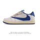 二层皮 真标 耐克 Nike Air Jordan 1 Low Og Sp Military Blue Aj1乔1倒勾 2025年新款 蛇年新款 低帮篮球鞋 A