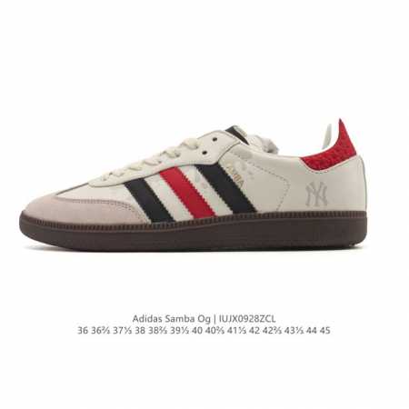 公司级 阿迪达斯 德训鞋 Adidas Originals Samba Og Shoes 经典运动鞋小白鞋 T头鞋 男女士板鞋 彰显休闲摩登风情的时尚经典鞋。它 - 点击图像关闭