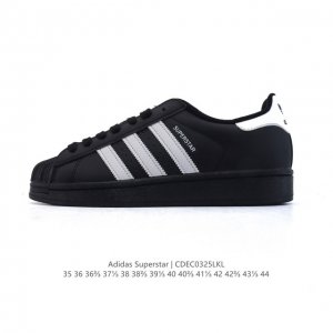 120 阿迪达斯 Adidas Superstar 三叶草2025年新款鞋子 蛇年新款经典贝壳头系列 新款休闲板鞋潮流男女士运动鞋 。鞋面柔软皮革材质 标志性的