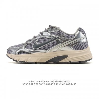 新品 Nike 耐克夏季 Zoom Vomero 20 运动鞋休闲训练跑步鞋。Nike Zoom Vomero系列是耐克的经典跑步鞋系列，以缓震性能和复古风格著