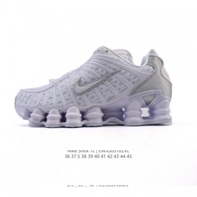 耐克 Nike Shox Tl 男女子运动鞋厚底增高老爹鞋，令机械力学缓震性能跃升新层次。采用透气网眼鞋面和全掌型 Nike Shox 技术，革新演绎经典 20