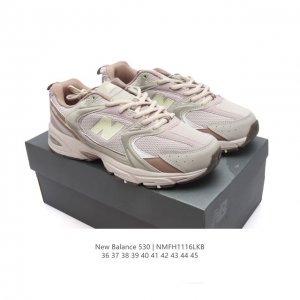 新百伦 Nb530 New Balance 530 复跑古鞋 厚底增高老爹鞋 缓震运动慢跑鞋。Nb530这鞋双确实是nb家经复典古款式之一，以全科新技诠释，成打
