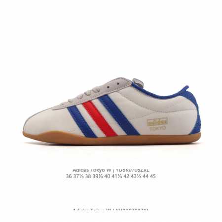阿迪达斯 Adidas Originals Tokyo 经典舒适 防滑耐磨 低帮 板鞋 男女款 蓝色一双封神｜复古薄底鞋美到犯规啦薄底鞋是今年的流行趋势，这双T - 点击图像关闭