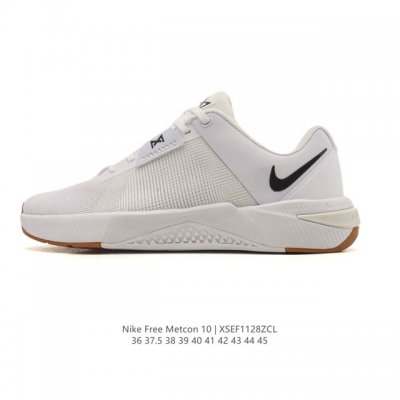 新品 耐克Nike Metcon 10 男女室内健身鞋低帮薄底健身运动鞋Hj1875 在后跟下方这一关键部位融入强韧 Hyperlift 外底，可在举重时有效提