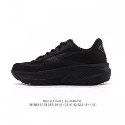 新品公司级 布鲁克斯Brooks Ghost 幽灵 17 经典鞋款厚底增高运动老爹鞋，Max 坐垫。搭载 Dna Loft V3 氮气超临界发泡中底，前掌厚度