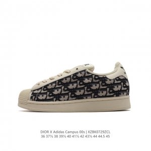 阿迪达斯 Adidas Superstar X Dior 迪奥联名贝壳头低帮休闲运动板鞋 货号：Ci6650 尺码：35-45 编码：Xzbk0729Zcl