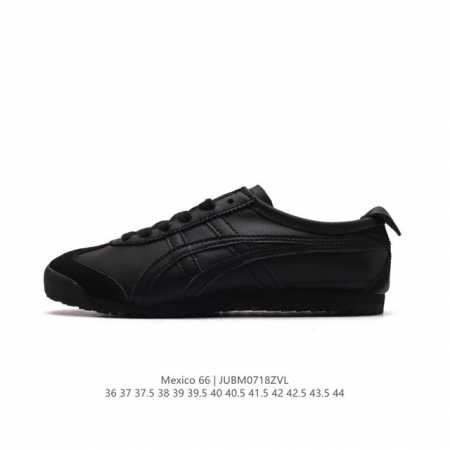 头层皮 Asics 亚瑟士 男女鞋真标半码制 日产经典老牌-鬼塚虎 Onitsuka Tiger Mexico 66经典墨西哥系列复古经典百搭板鞋休闲运动鞋慢跑 - 点击图像关闭