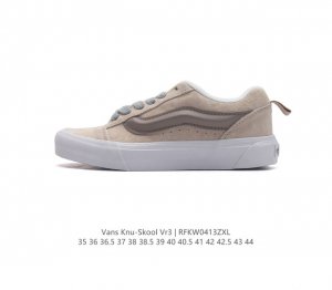 万斯 Vans Knu-Skool Vr3 Lx 面包鞋。坎普尔 茱利安系列低帮复古硫化休闲运动板鞋“肥胖版大logo”要说整个2023年最为热门的鞋型之一，