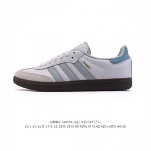 阿迪达斯 德训鞋 Adidas Originals Samba Og Shoes 经典运动鞋小白鞋 T头鞋 男女士板鞋 彰显休闲摩登风情的时尚经典鞋。它诞生于5