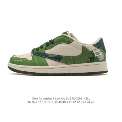 耐克 Nike Air Jordan 1 Low Og Sp Military Blue Aj1乔1倒勾 2025年新款 蛇年新款 迪奥联名 低帮篮球鞋 Aj1