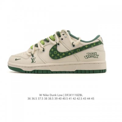 耐克 Nike Dunk Low Retro 运动鞋复古板鞋，作为 80 年代经典篮球鞋款 解构绑带 双鞋带，起初专为硬木球场打造，后来成为席卷街头的时尚标杆，