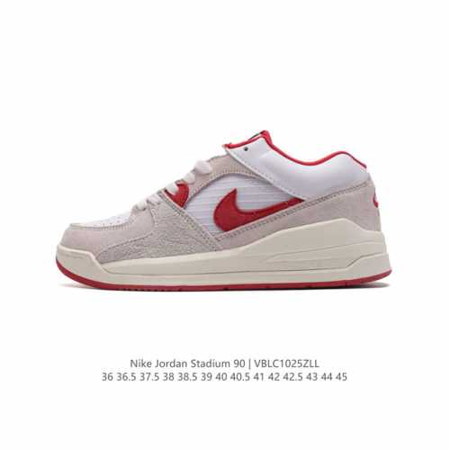 真标 耐克 Nike Air Jordan Stadium AJ90 潮流运动板鞋 aj90 FB2269-104 充满了对TinkerHathield 原创设