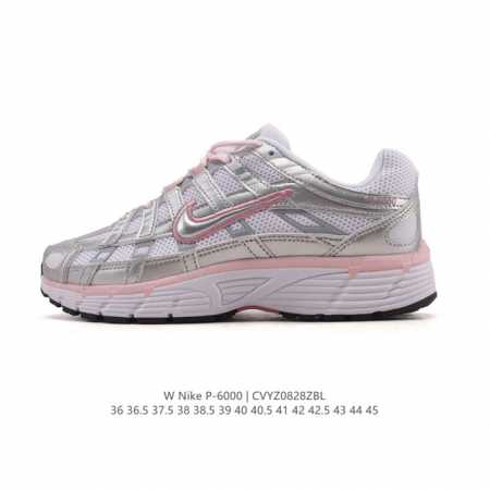 耐克 Nike 男女子休闲运动鞋 P-6000Premium 轻便舒适透气防滑缓震耐磨跑步鞋。P-6000 是一款植根于 0 年代风格的混合款式，让人想起去年再 - 点击图像关闭