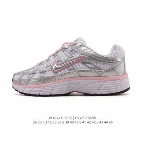 耐克 Nike 男女子休闲运动鞋 P-6000Premium 轻便舒适透气防滑缓震耐磨跑步鞋。P-6000 是一款植根于 0 年代风格的混合款式，让人想起去年再