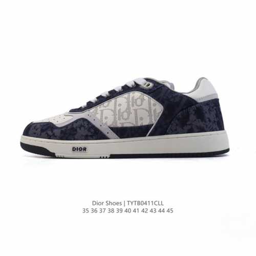 公司级 Dior 迪奥高奢小白鞋 男女鞋 彰显高级气质 Dior 运动鞋低帮系列复古百搭休闲板鞋 厚底增高时尚慢跑鞋 罗马风板鞋平底潮鞋 尺码: 35-45 编