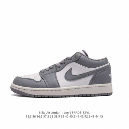 耐克 乔丹air Jordan 1 Low Aj1 乔1 乔丹1代aj1 低帮复古文化休闲运动篮球鞋。该鞋款从 1985 年元年款汲取设计灵感，焕新演绎简约经典 - 点击图像关闭