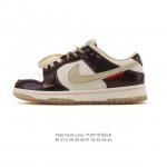 二层皮 真标 耐克 Nike Sb Dunk Low Pro 男女同款运动鞋复古板鞋。采用柔软皮革鞋面，经久耐穿，塑就如元年款 Dunk 般的复古质感。鞋头透气