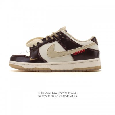 二层皮 真标 耐克 Nike Sb Dunk Low Pro 男女同款运动鞋复古板鞋。采用柔软皮革鞋面，经久耐穿，塑就如元年款 Dunk 般的复古质感。鞋头透气