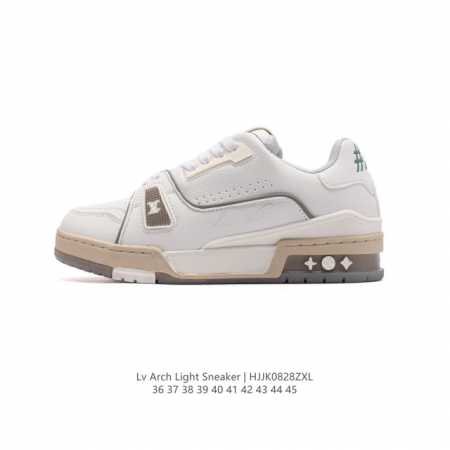 Louis Vuitton 路易威登 原装进口平纹纹粒面小牛皮革鞋面材质，原装一致tpr光泽组合鞋底，耐弯折滴塑支持片，鞋垫嵌入超软脚感乳胶材质驴的篮球鞋,Vi - 点击图像关闭