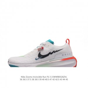 耐克 Nike Zoomx Invincible Run Fk 3 机能风格运动鞋 厚底增高老爹鞋。最新一代的invincible 第三代来了！首先鞋面采用的是