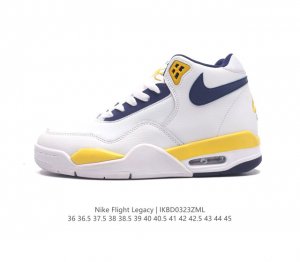 头层皮 耐克 Nike Nike 耐克男女鞋篮球鞋经典高帮air Flight Legacy系带缓冲舒适气垫慢跑鞋 耐克air Flight是一个很古老而且庞大