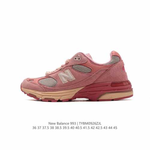 公司级 NEWBALANCE 新百伦993系列美产老爹鞋总统经典复古运动鞋纽巴伦993总统慢跑鞋。卓越的舒适性与经典风格相得益彰，打造出我们的 Made in