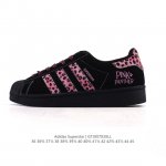 公司级 阿迪达斯 Adidas Superstar 2025年新款鞋子 蛇年新款经典贝壳头系列 新款休闲板鞋潮流男女士运动鞋 。鞋面柔软皮革拼接材质 标志性的贝