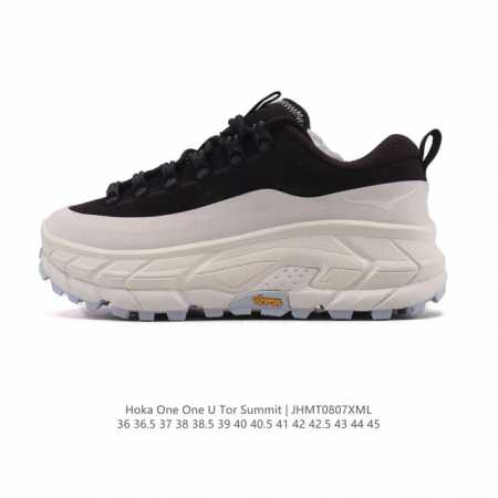 公司级 霍卡Hoka One One Tor Summit 新配色大地飞越 男女跑鞋 厚底增高运动老爹鞋。在众多运动鞋品牌中，Hoka以其厚底设计独树一帜，成为 - 点击图像关闭